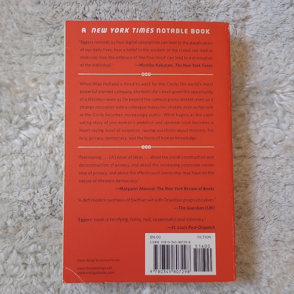 📚3 for $12- The Circle by David Eggers - Picture 4 of 4